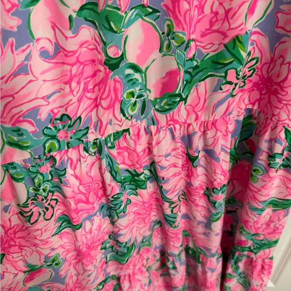 Lilly Pulitzer Destini Tie Waist Maxi Dress - Picture 10 of 13